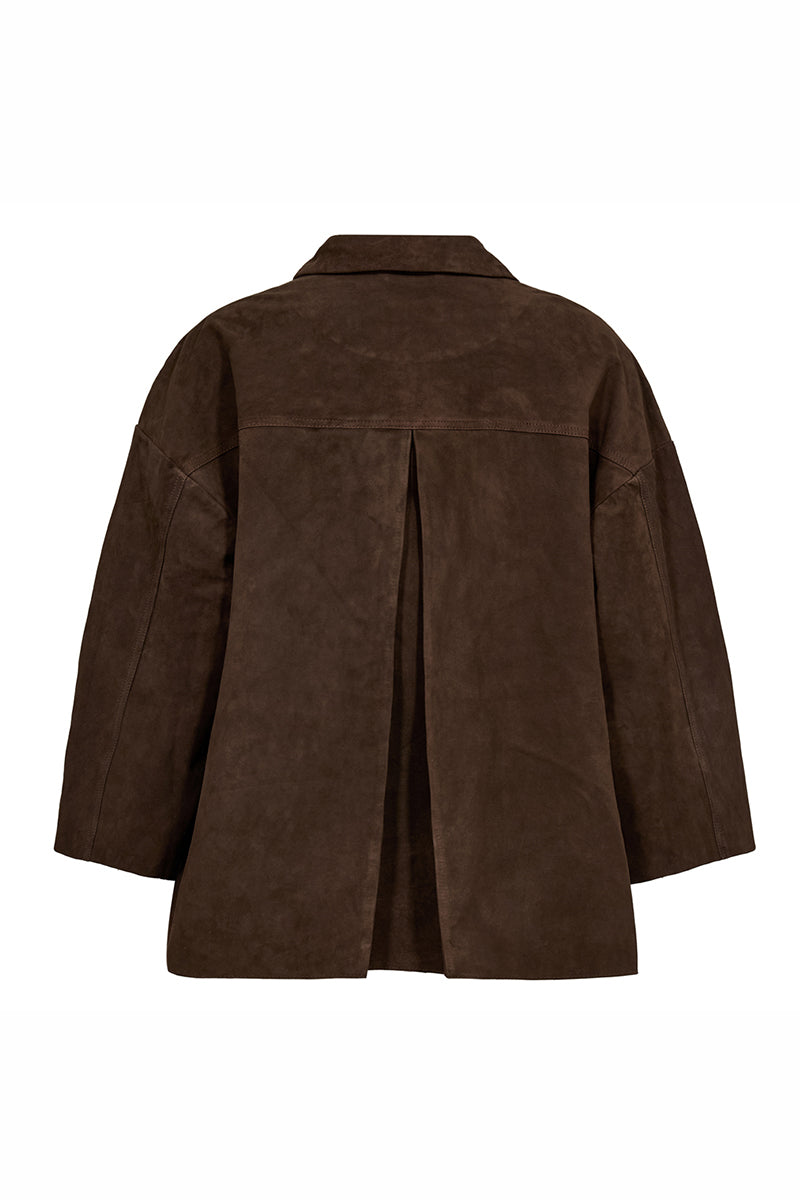TonjaDep Suede Oversize Shirt