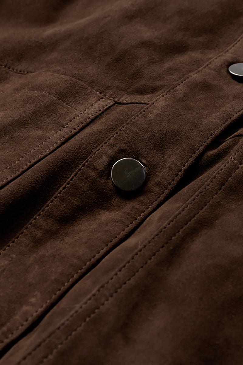 TonjaDep Suede Oversize Shirt