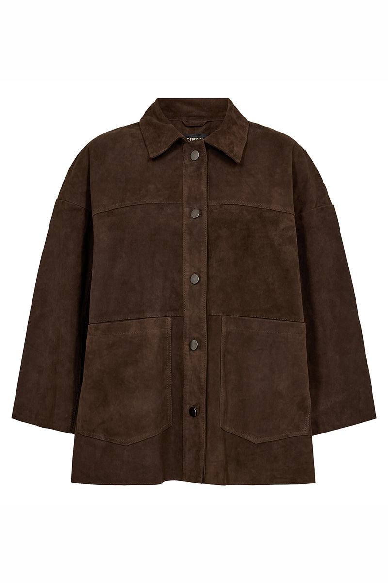 TonjaDep Suede Oversize Shirt