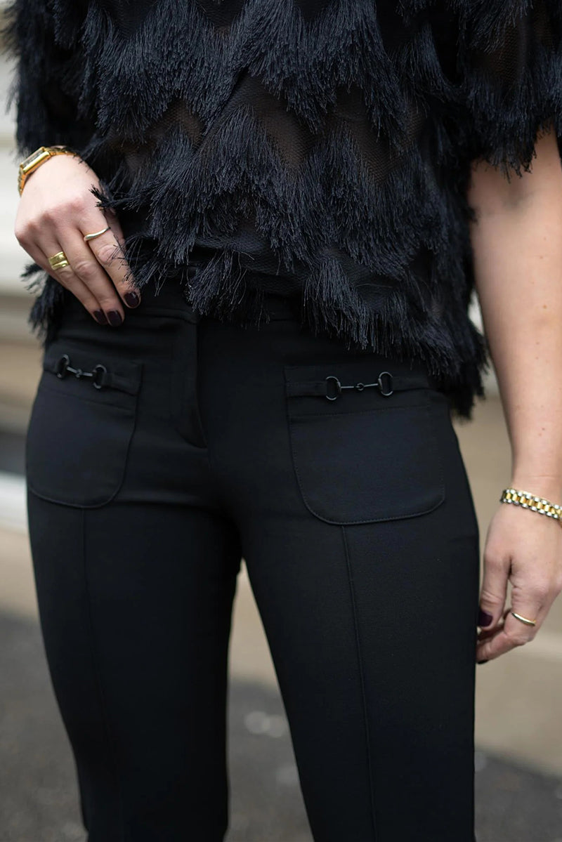 Farah patched pocket