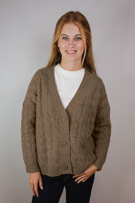 Wool cardigan