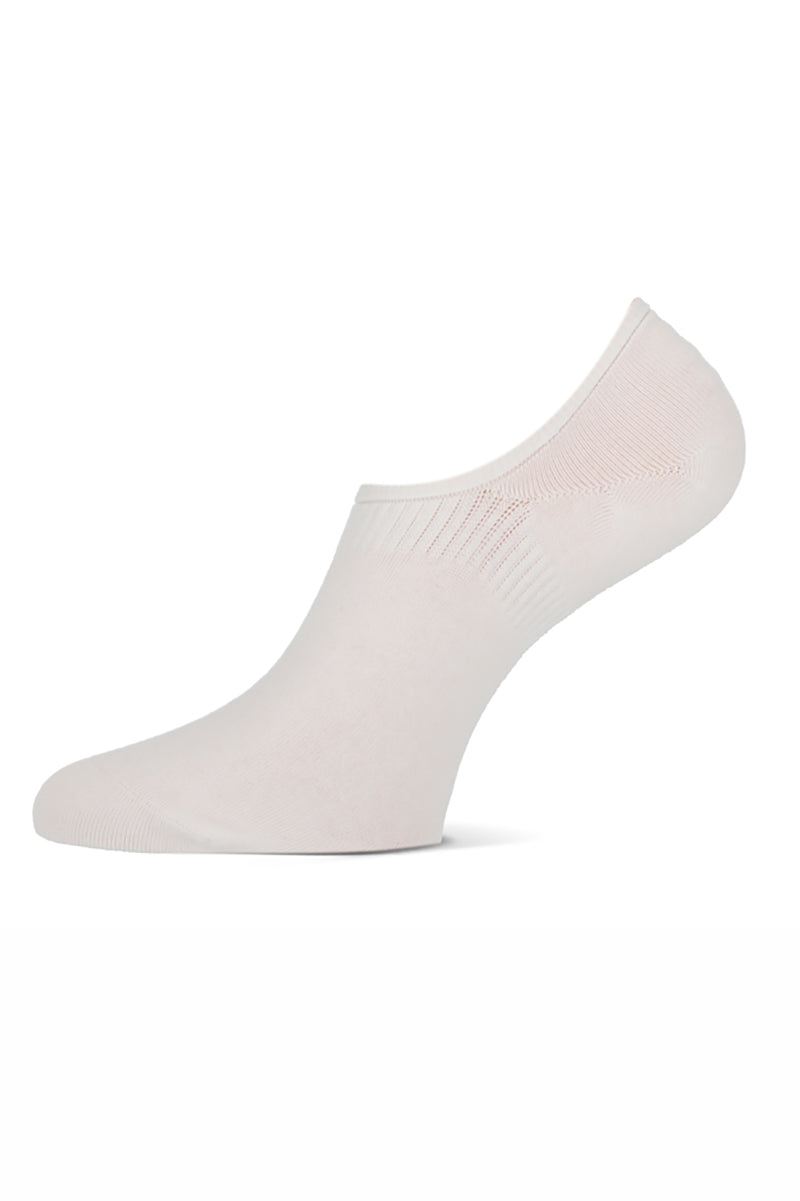 Invisible Footie Cotton ABS 2-Pack