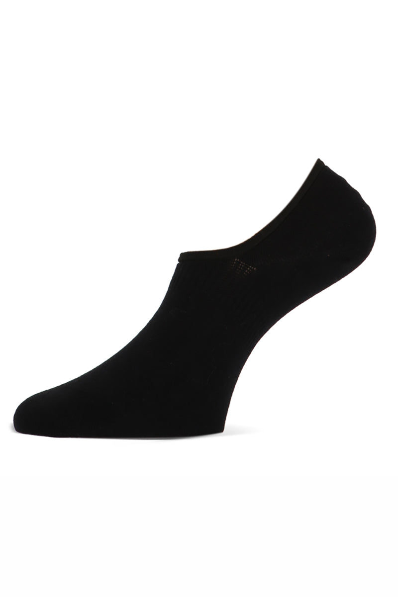 Invisible Footie Cotton ABS 2-Pack