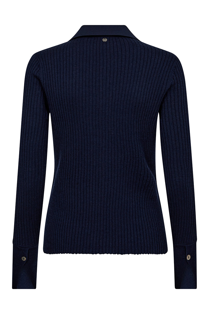 MMRelena Rib Polo Knit