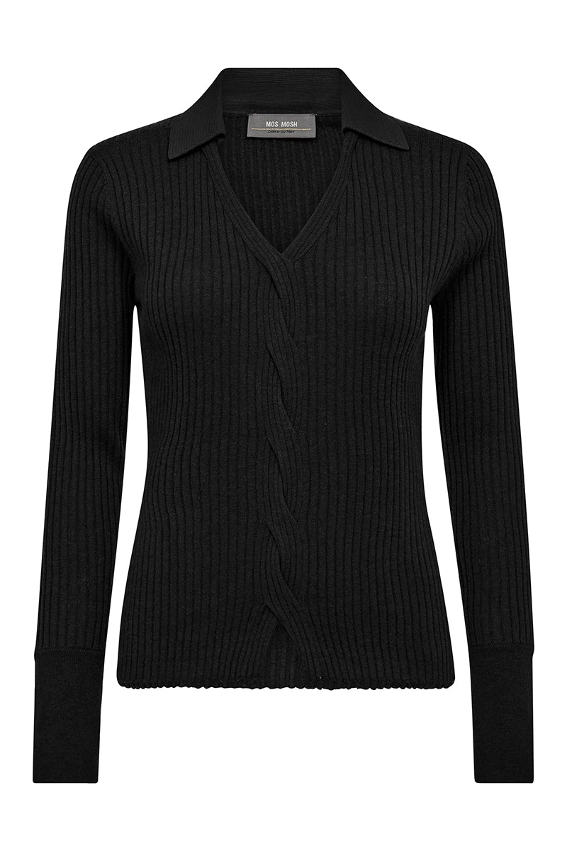 MMRelena Rib Polo Knit