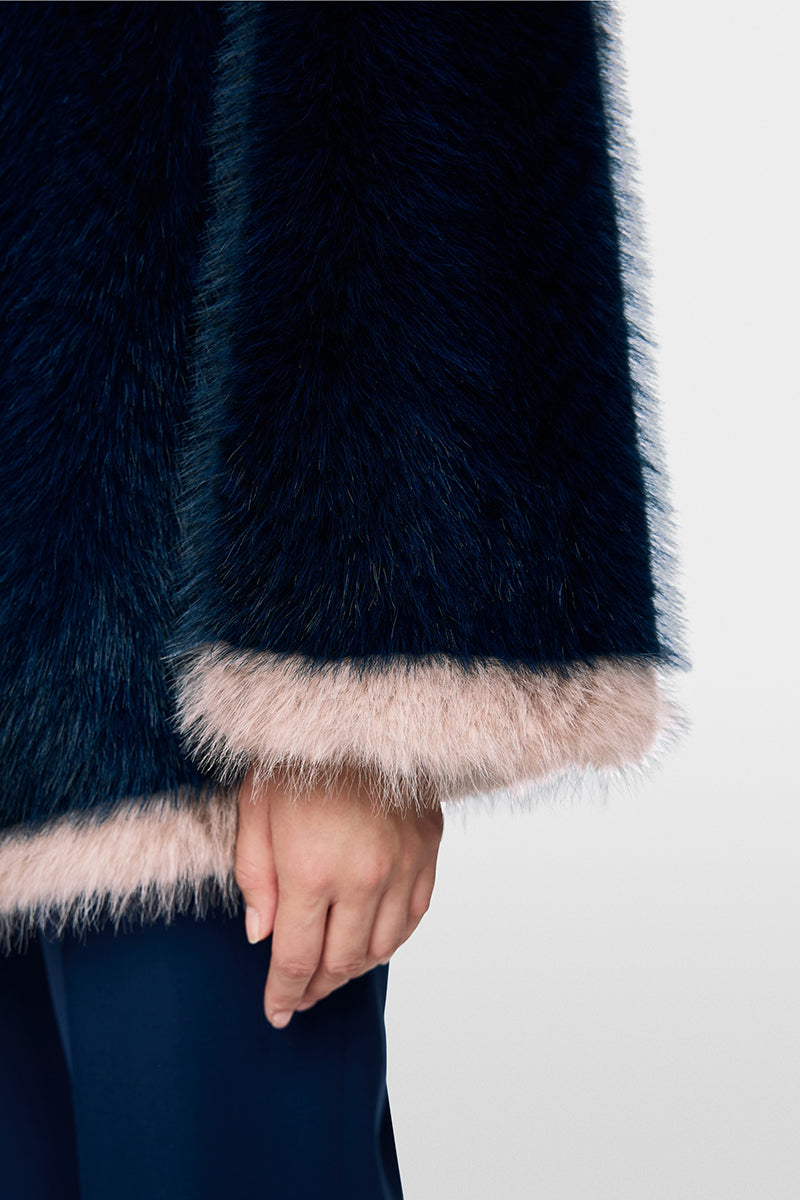 Cosy faux fur jacket