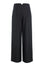 Pinstripe jersey wide trousers