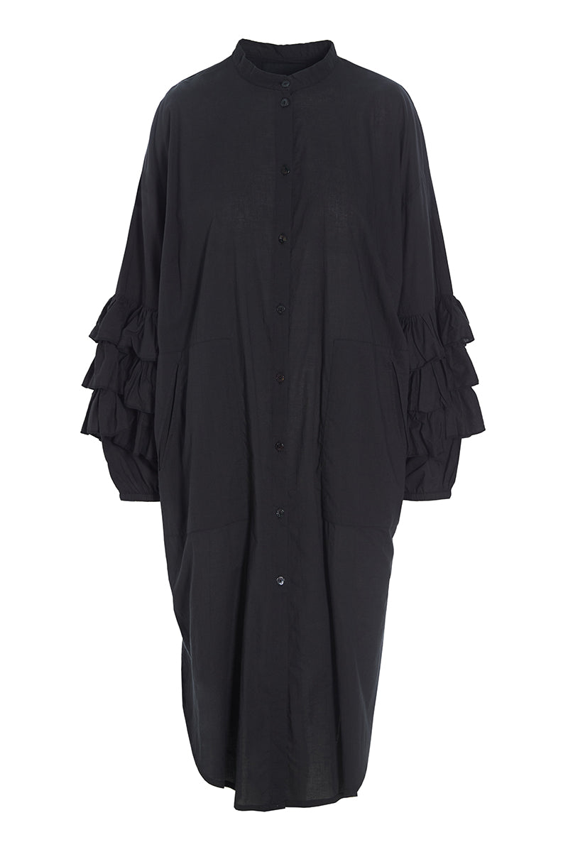 Vellum voile tunic shirt