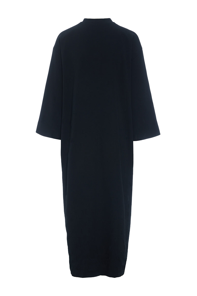 Nima crepe coat dress