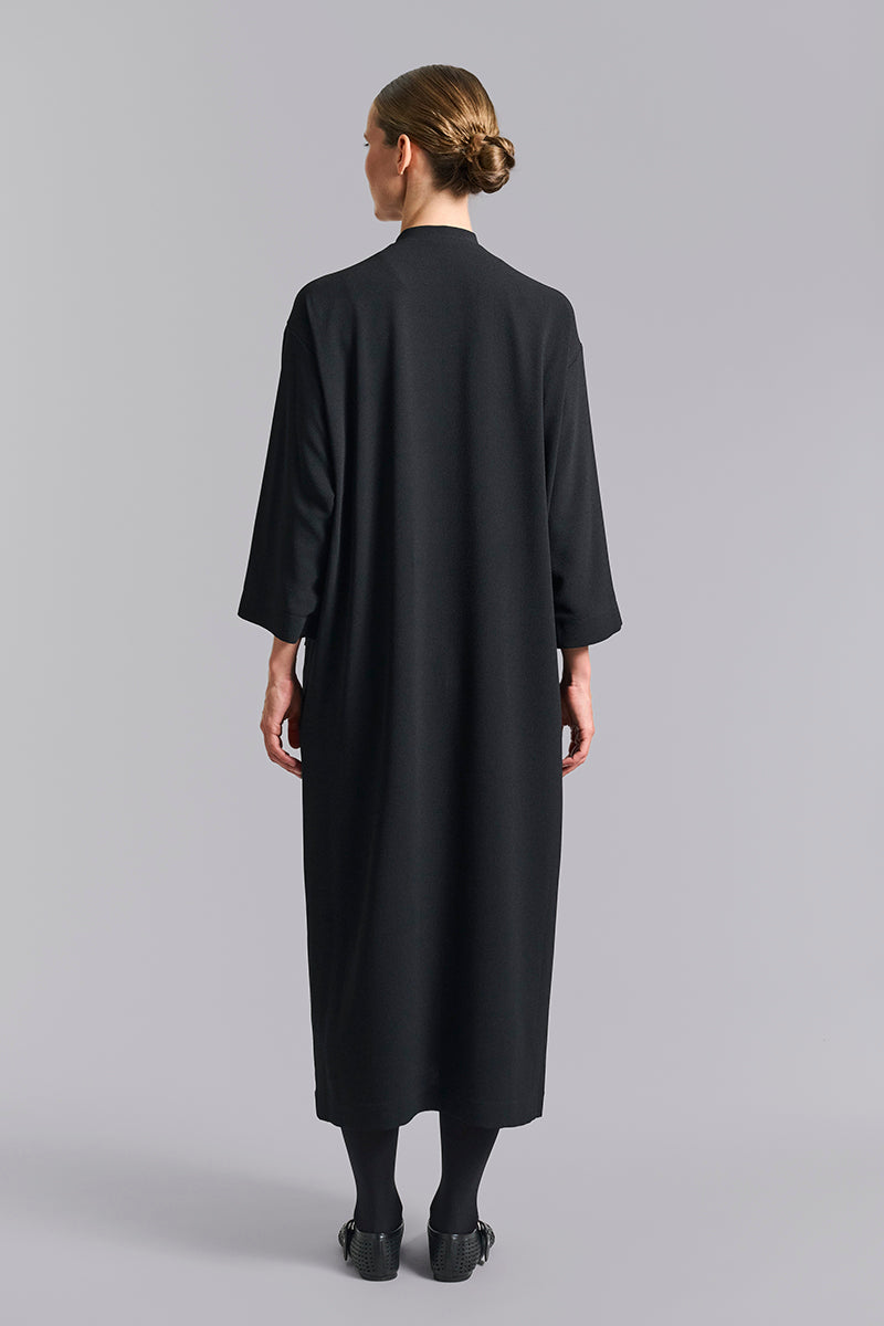 Nima crepe coat dress