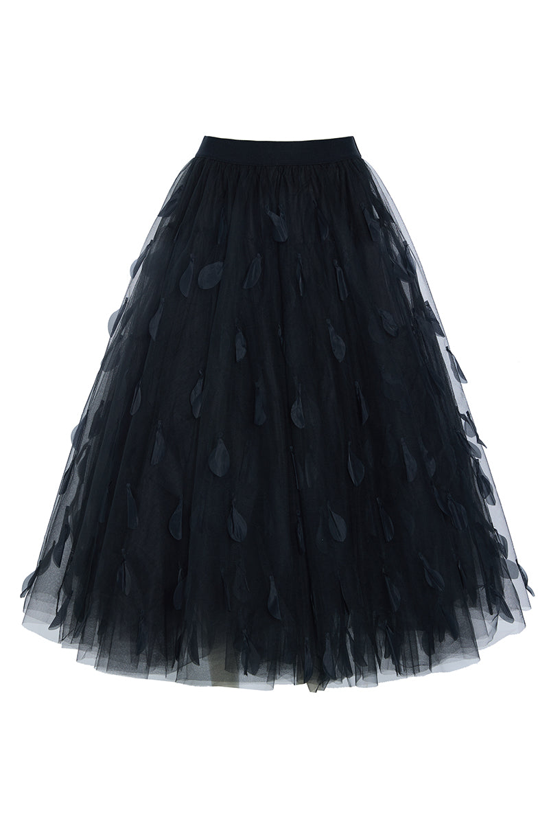 Feathers in the air skirt