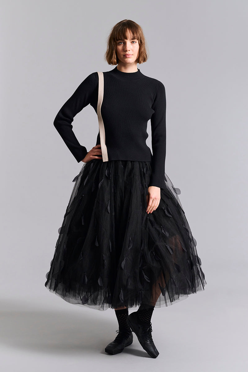 Feathers in the air skirt