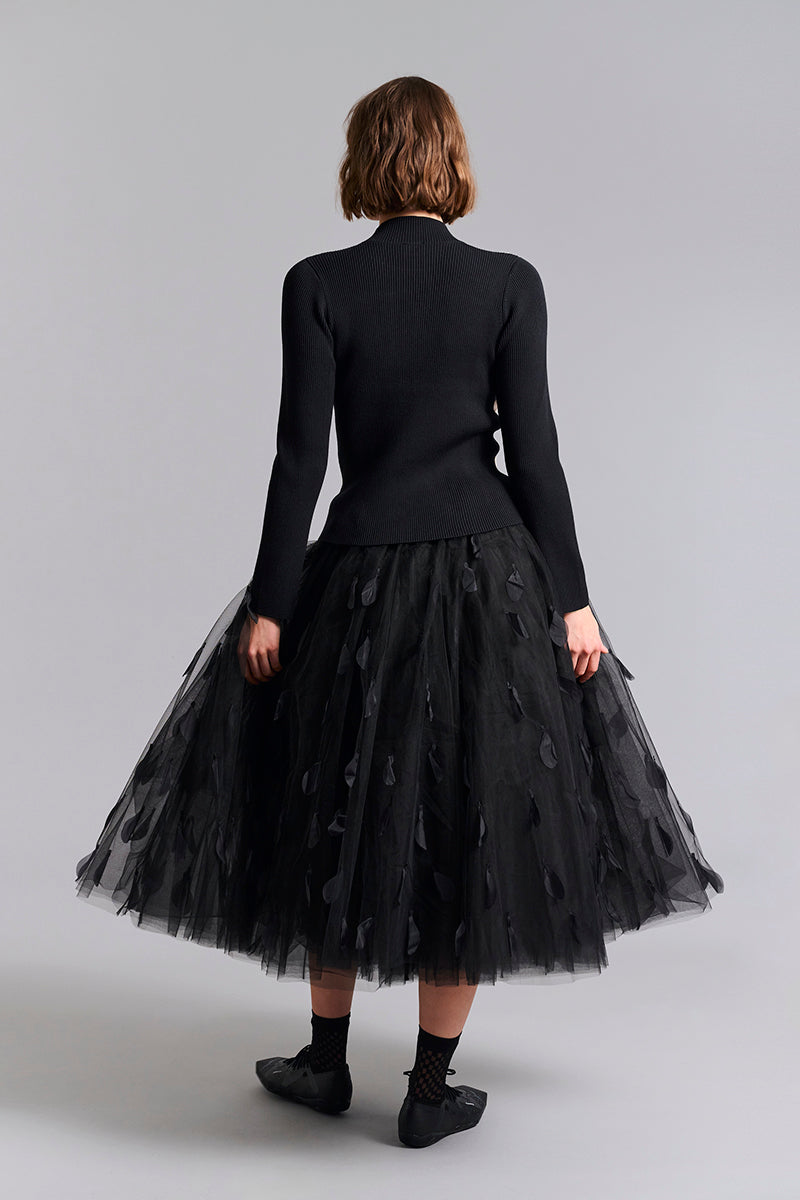 Feathers in the air skirt