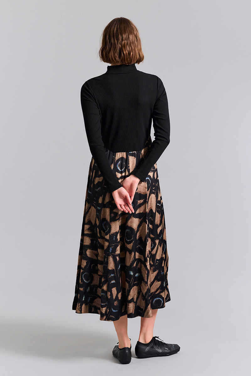 Kuhaki FSC high-neck dress