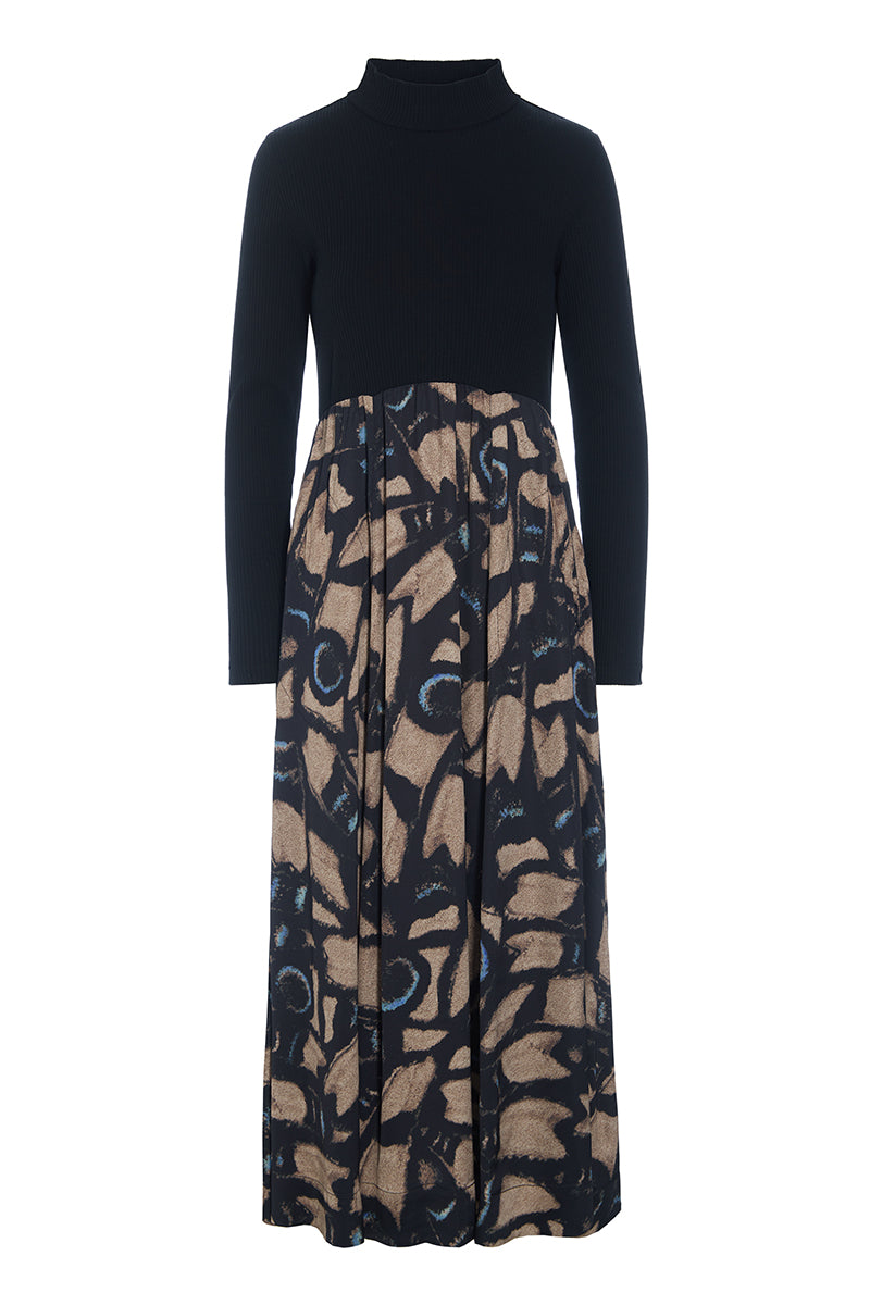 Kuhaki FSC high-neck dress