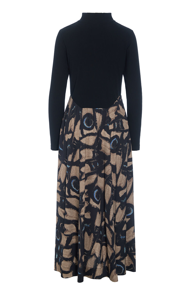 Kuhaki FSC high-neck dress