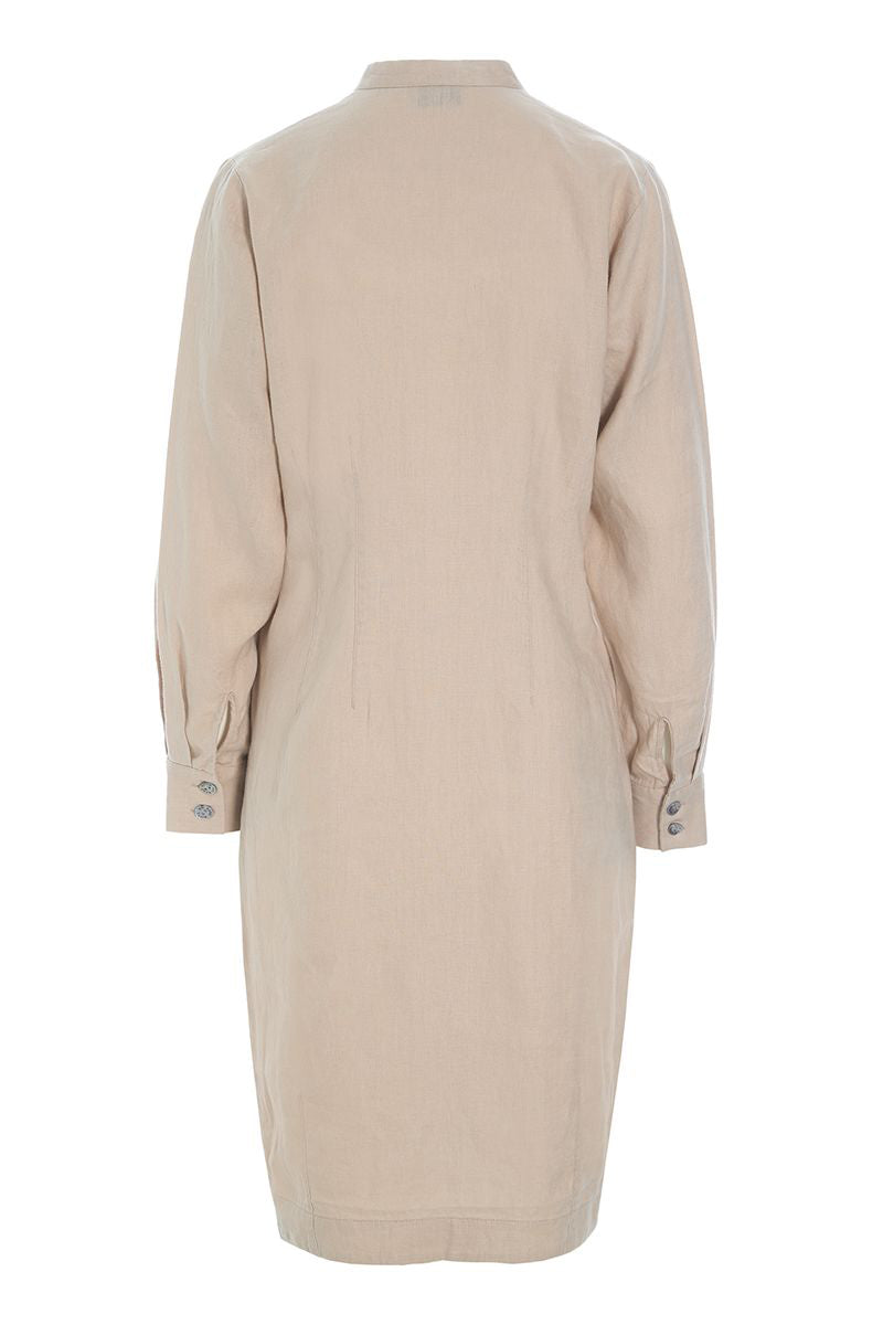 Lazy linen dress