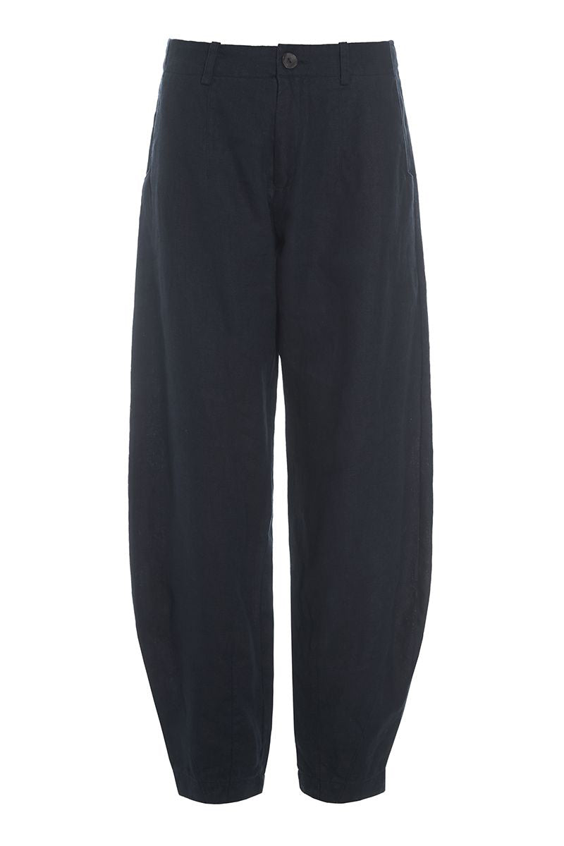 Lazy linen moderate pants