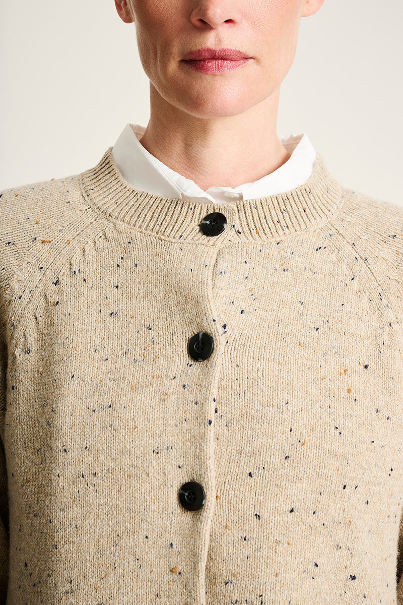 Shinabi cardigan with buttons
