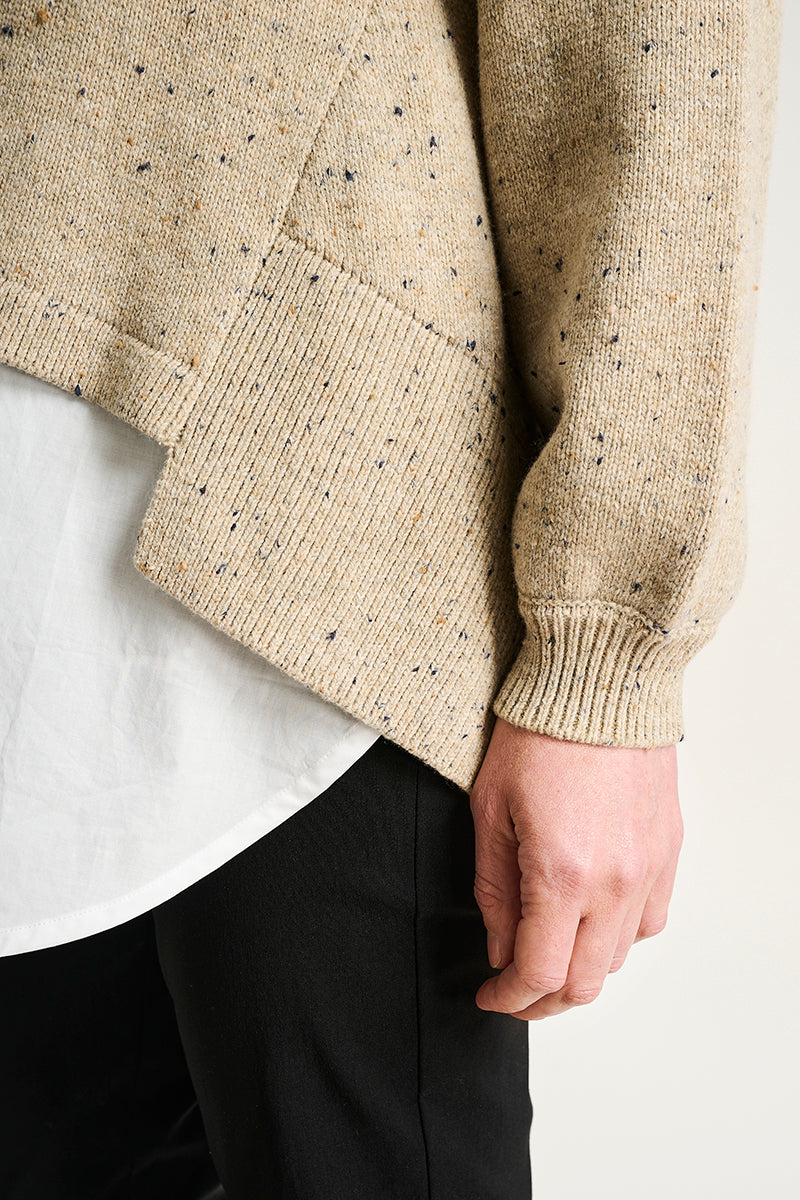 Shinabi cardigan with buttons