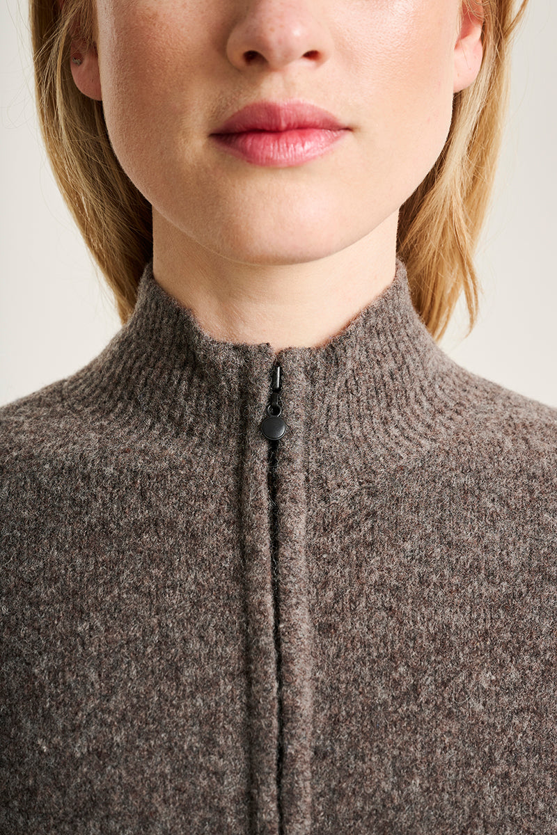 Hitsuji zip cardigan