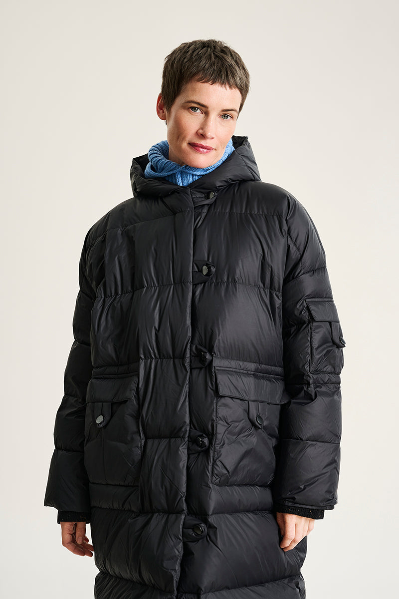 Feather down coat
