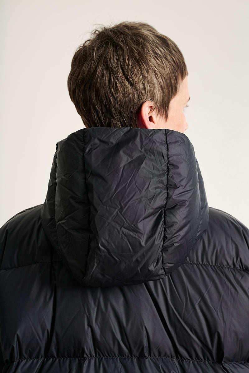 Feather down coat