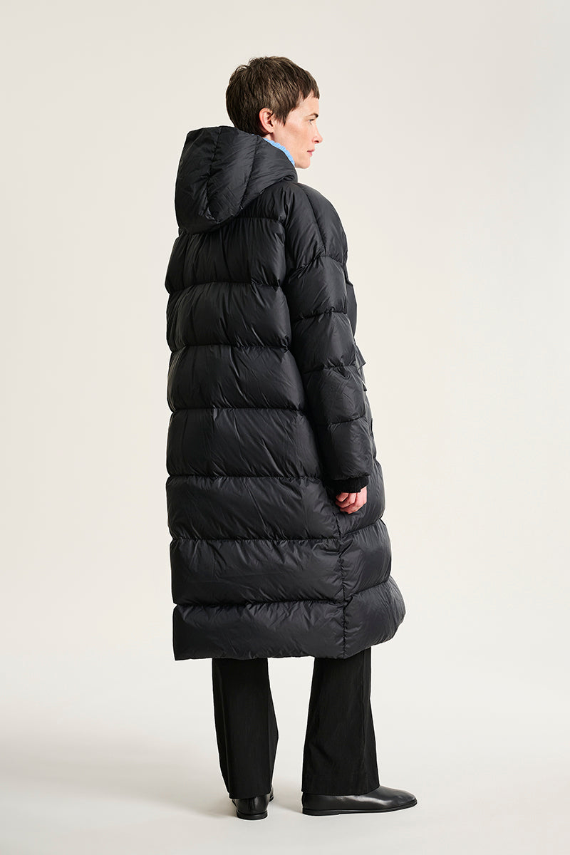 Feather down coat