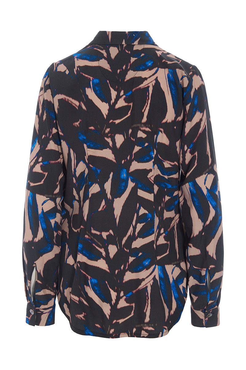 Iki shirt with collar