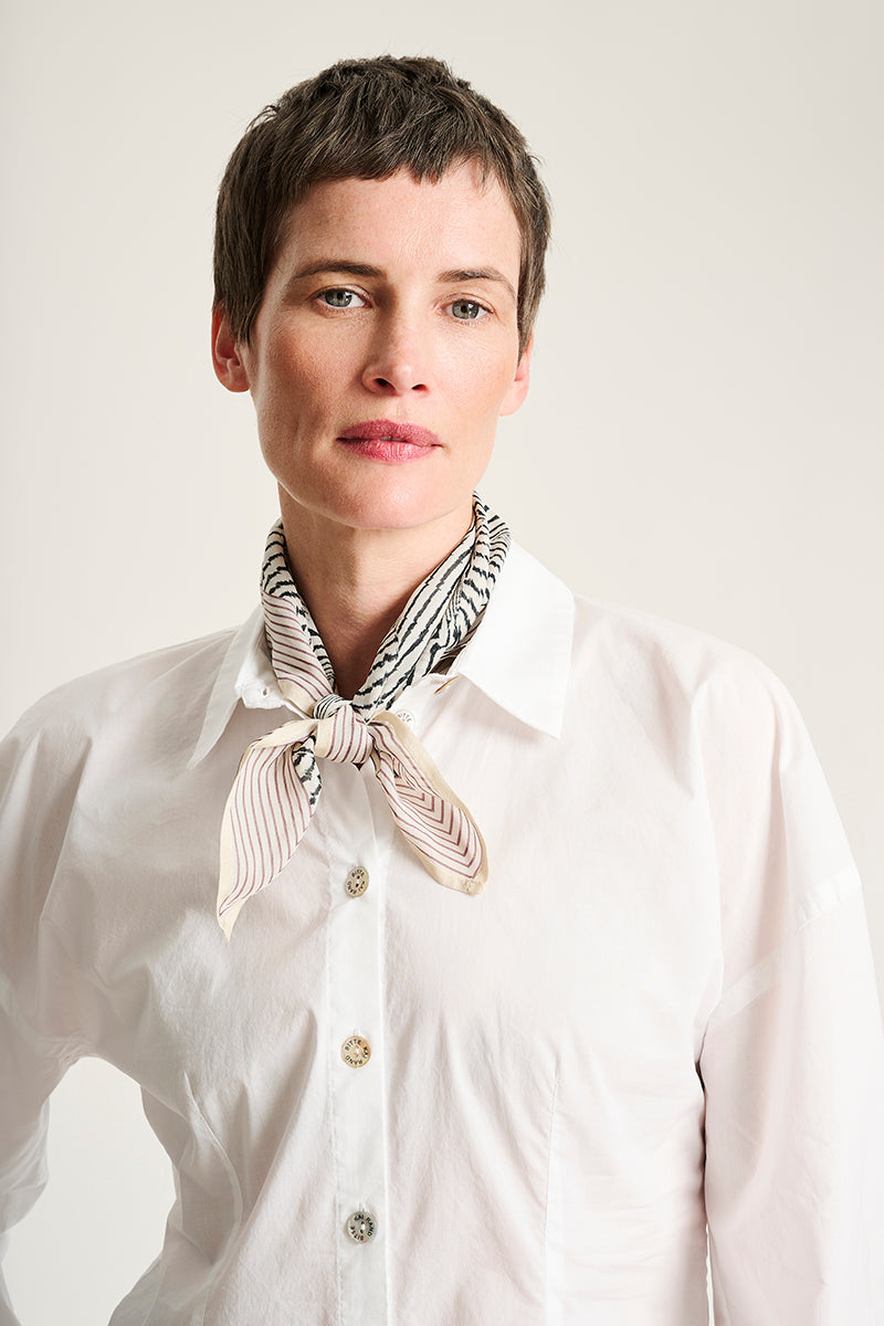 Transparent touch scarf