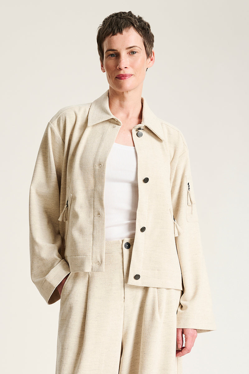 Shinji jacket with pockets