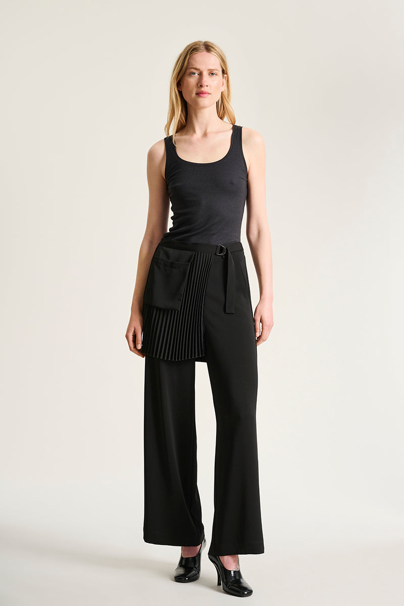 Yume pleated belt