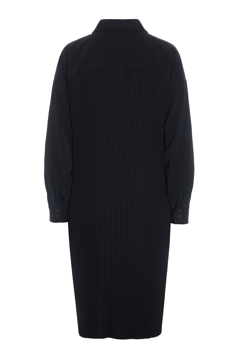 Yume dress with plisse detail