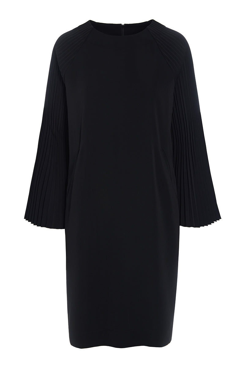 Yume dress with plisse detail