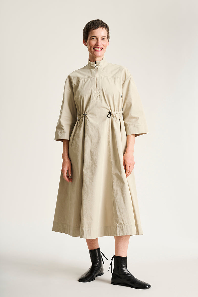 Tazuke dress with zipper