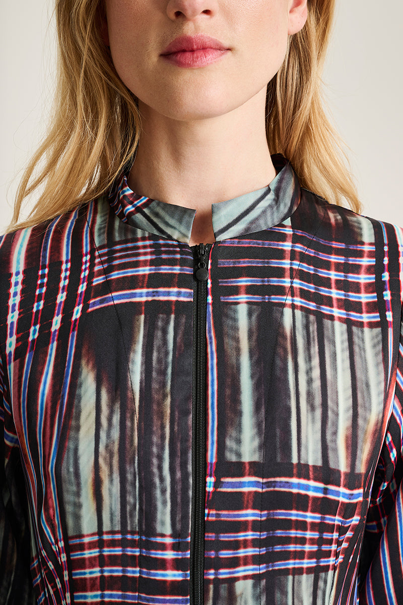 Shinobe dress with zipper