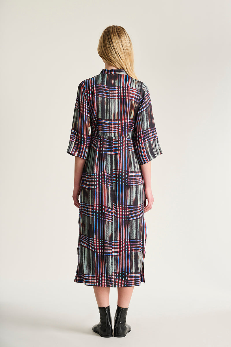 Shinobe dress with zipper