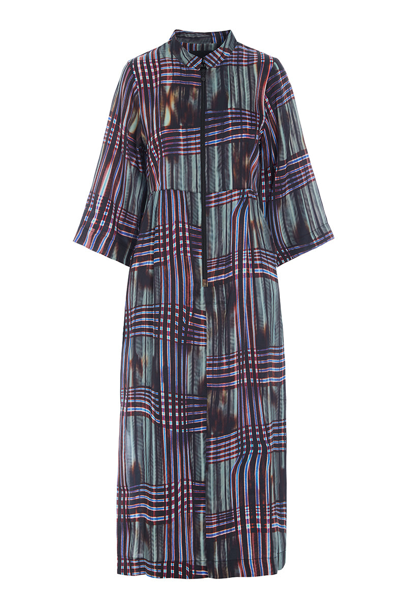 Shinobe dress with zipper