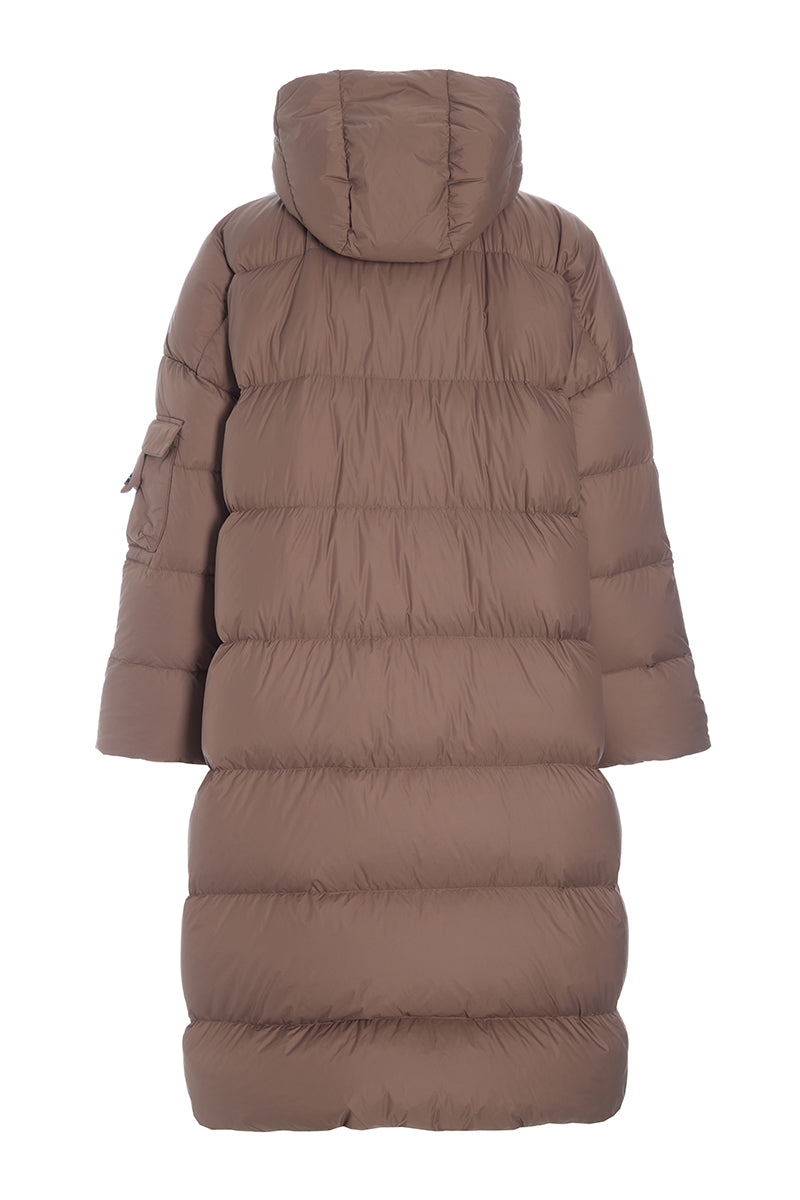 Feather down coat