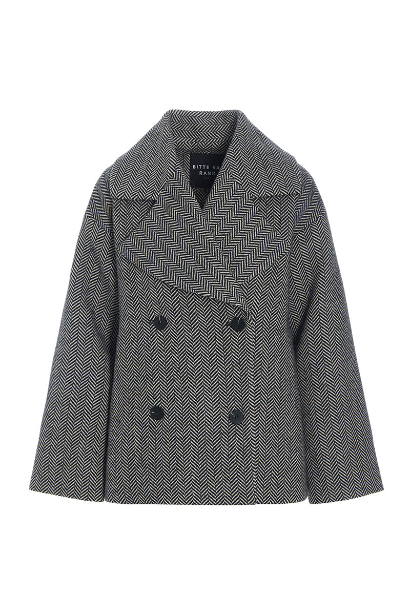 Nishin double-breasted jacket