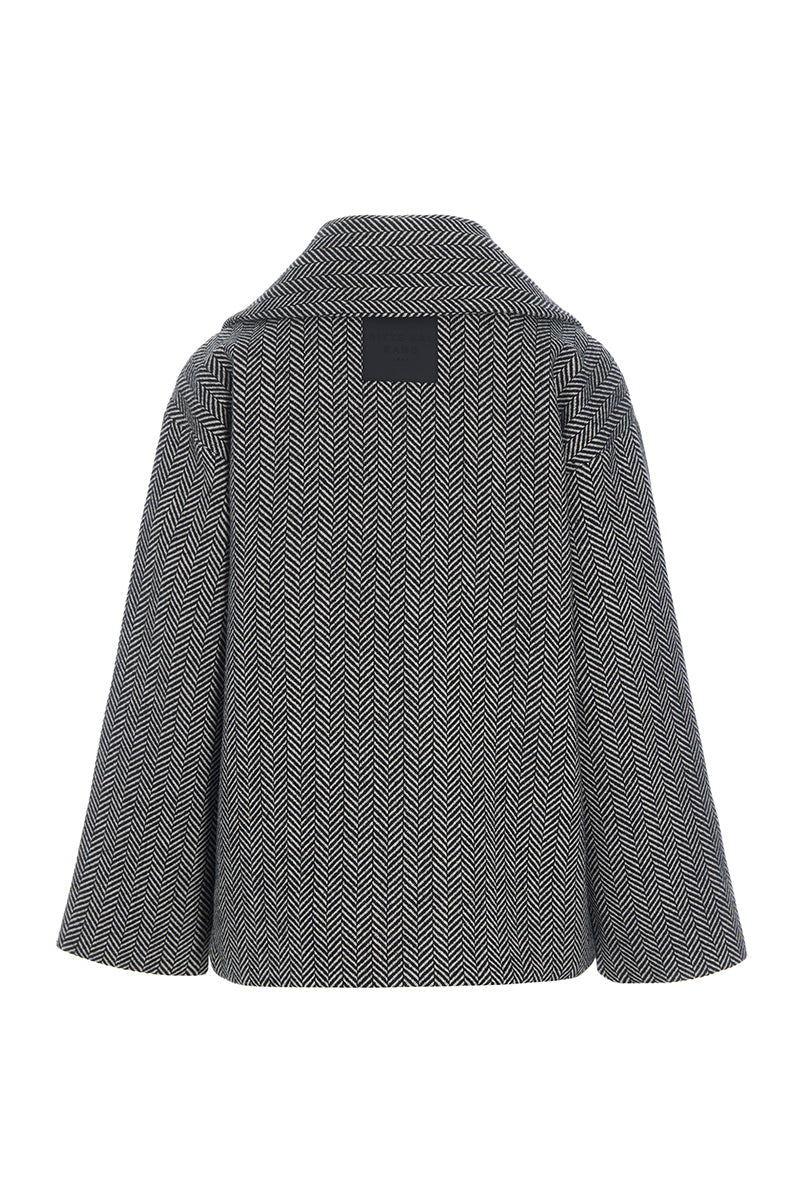 Nishin double-breasted jacket