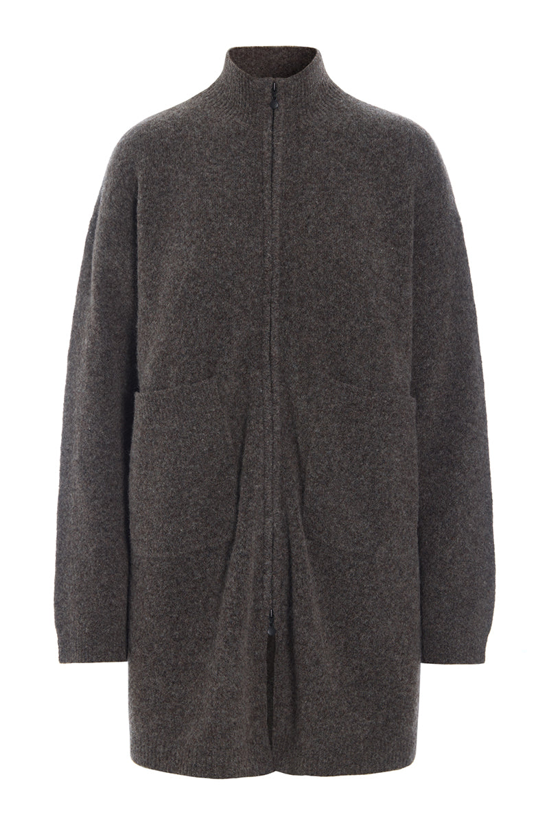 Hitsuji zip cardigan