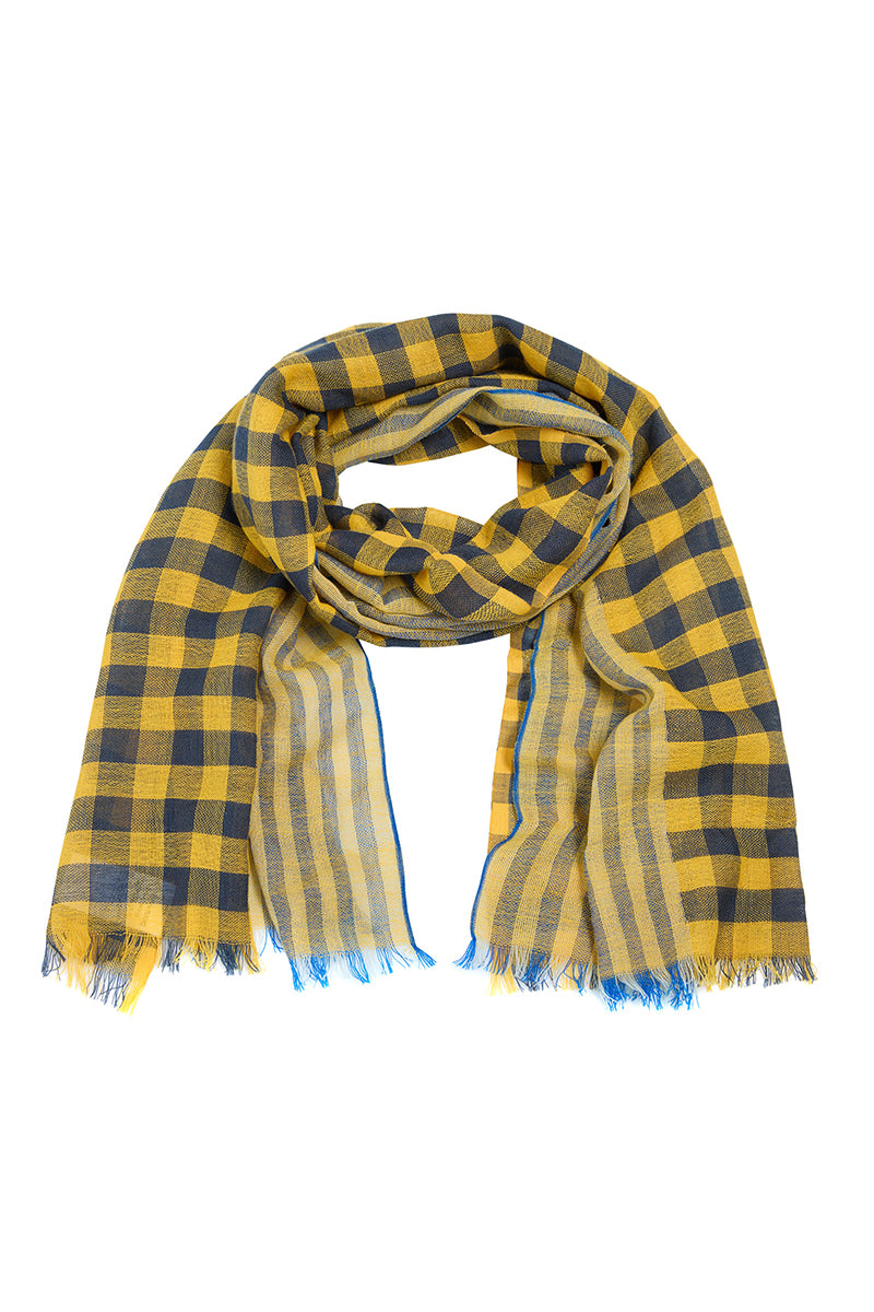 Checks n Stripes scarf