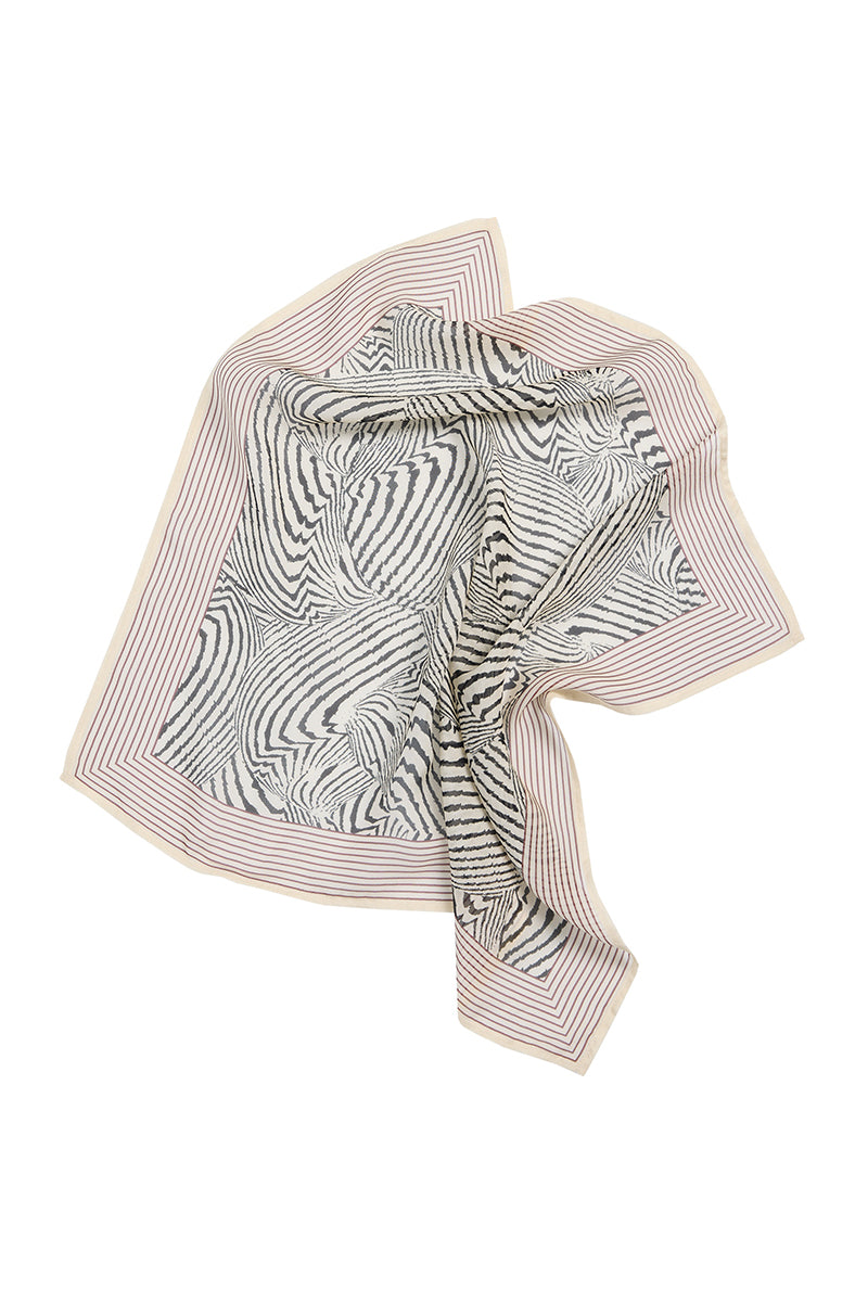 Transparent touch scarf