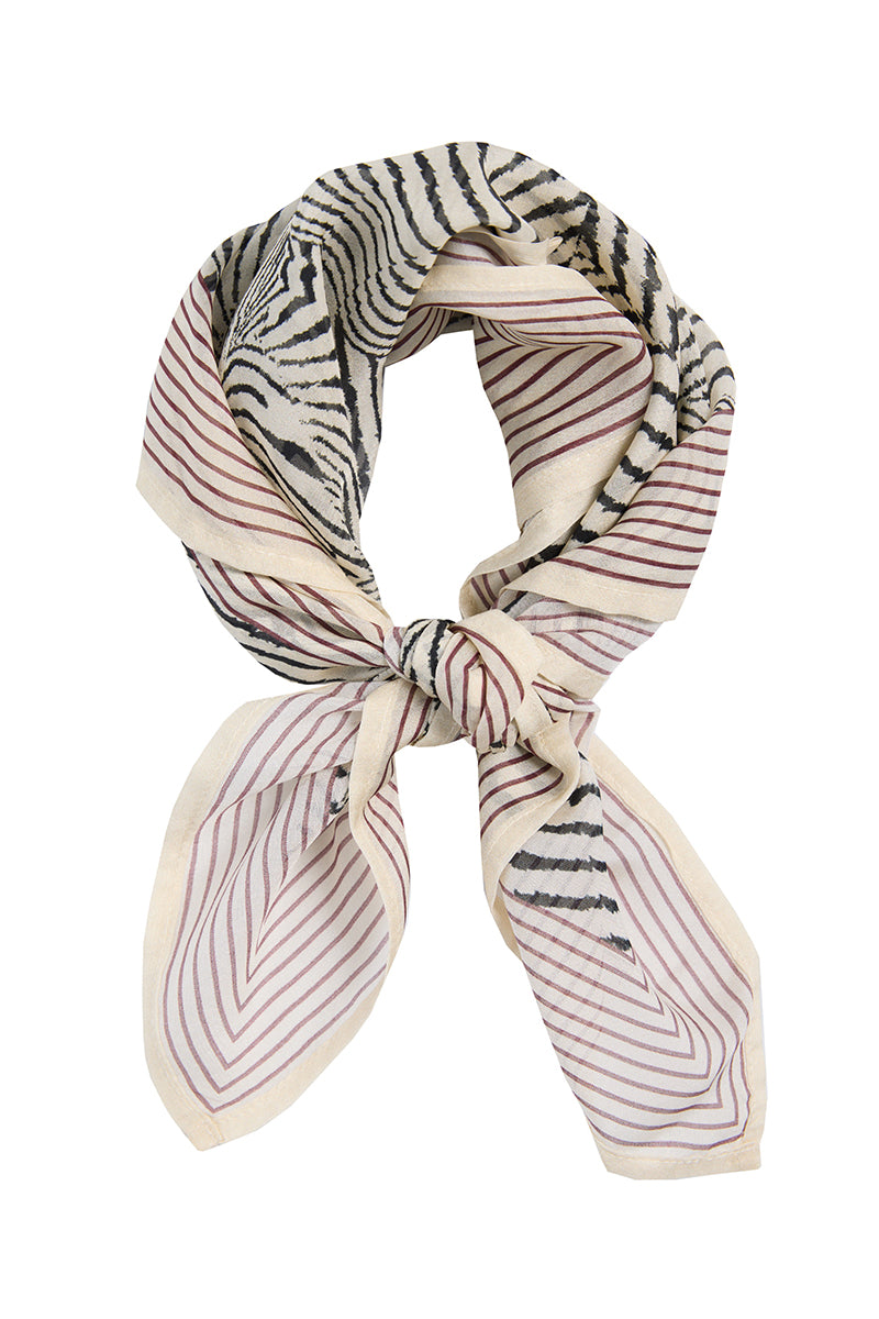 Transparent touch scarf