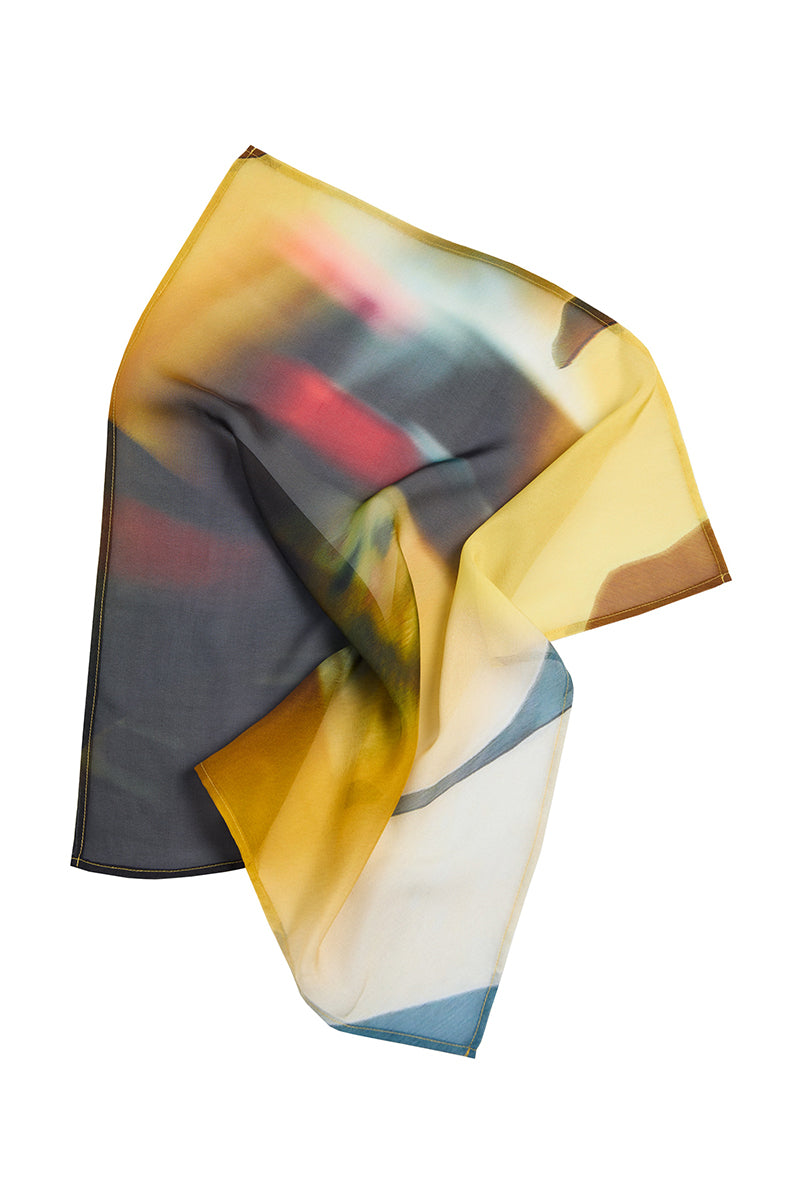 Transparent touch scarf