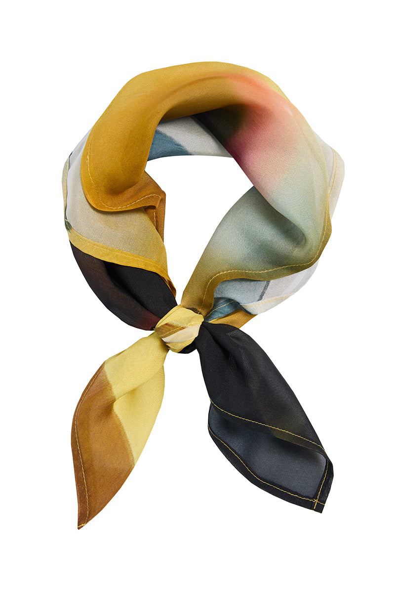 Transparent touch scarf