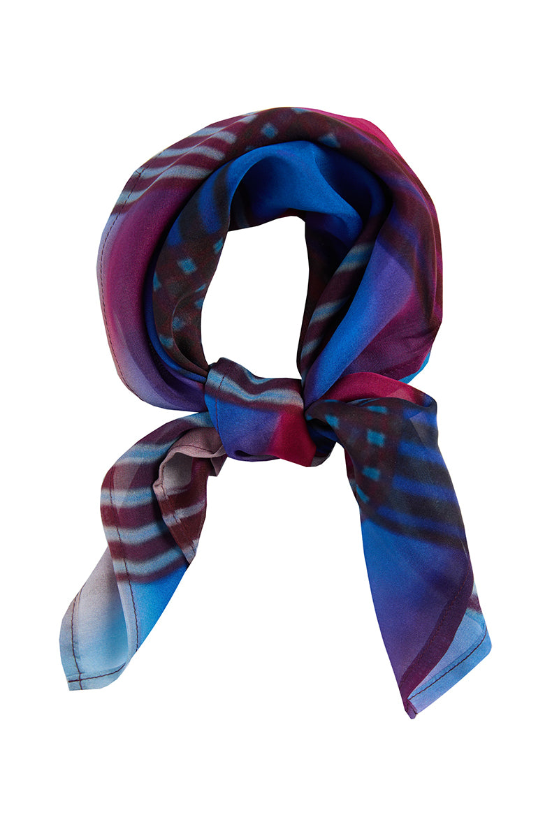 Transparent touch scarf
