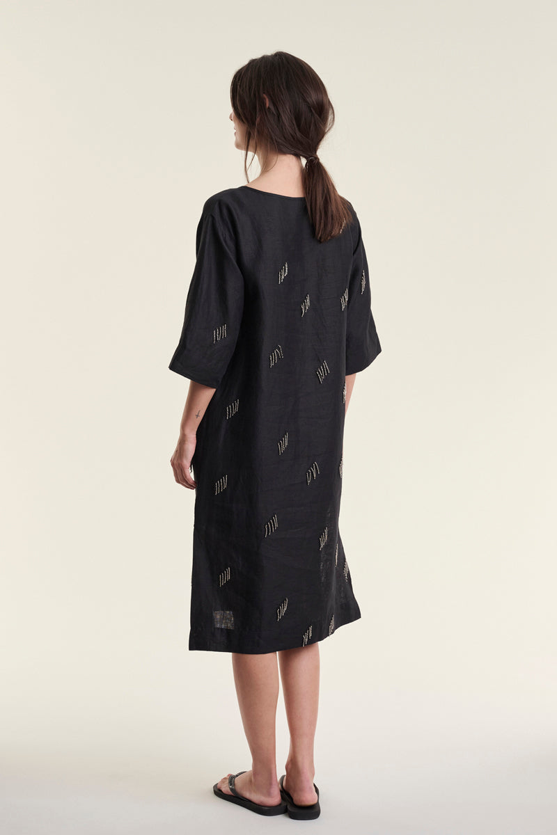 Airy linen dress