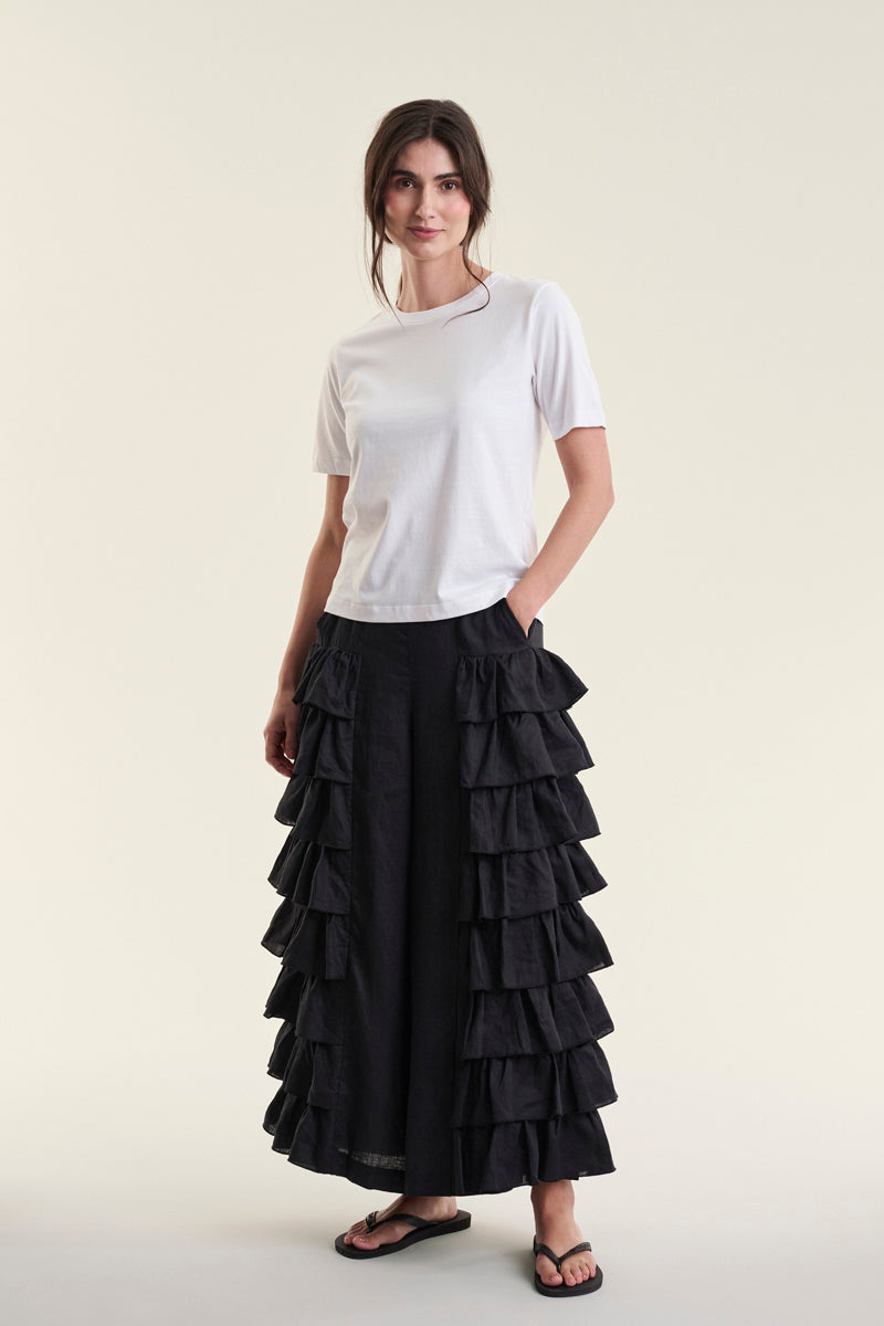 Airy linen pants